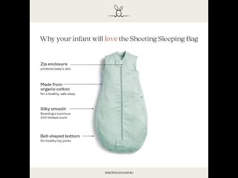 ergoPouch Sheeting Sleeping Bag 1.0 TOG - Night Sky