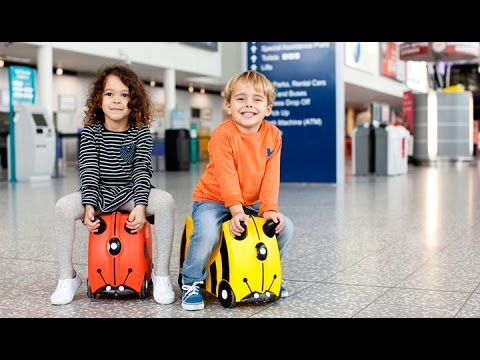 Trunki Ride-on Luggage - Rocco Race Car