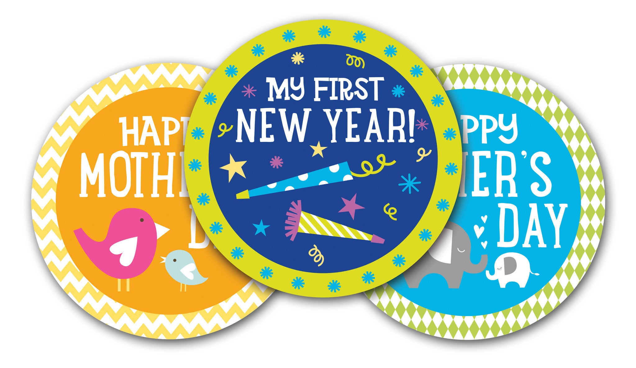 Pearhead - My First Holiday Belly Stickers-The Stork Nest
