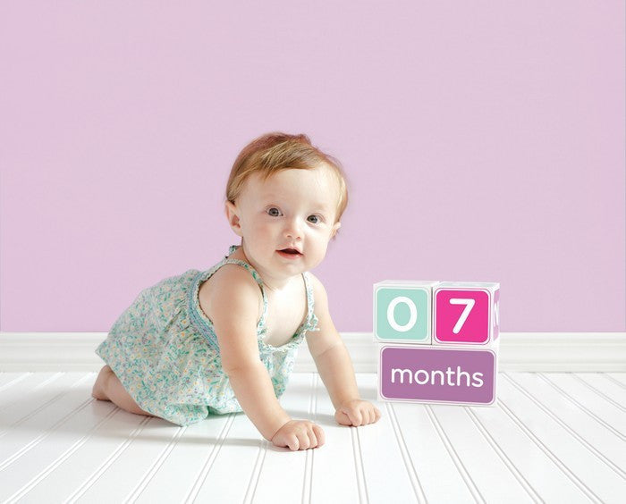 Pearhead - Pink Age Block Set-The Stork Nest