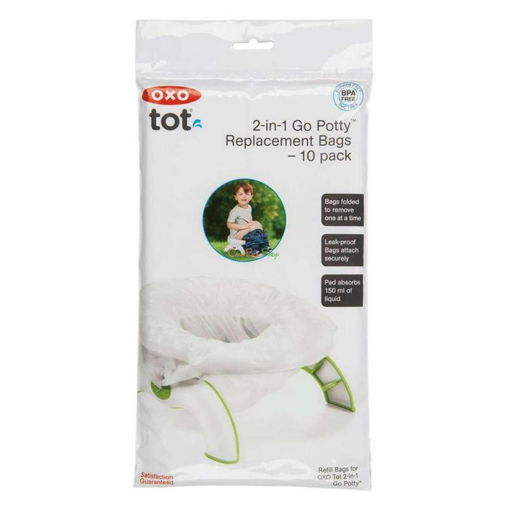 2 in 1 Potty Refill Bags - 10 Pack