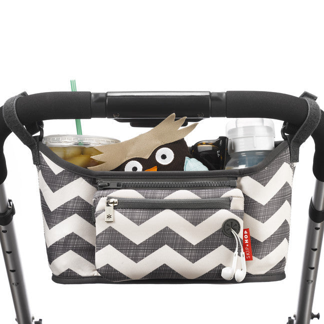 Skip Hop - Chevron Grab and Go Stroller Organiser-The Stork Nest