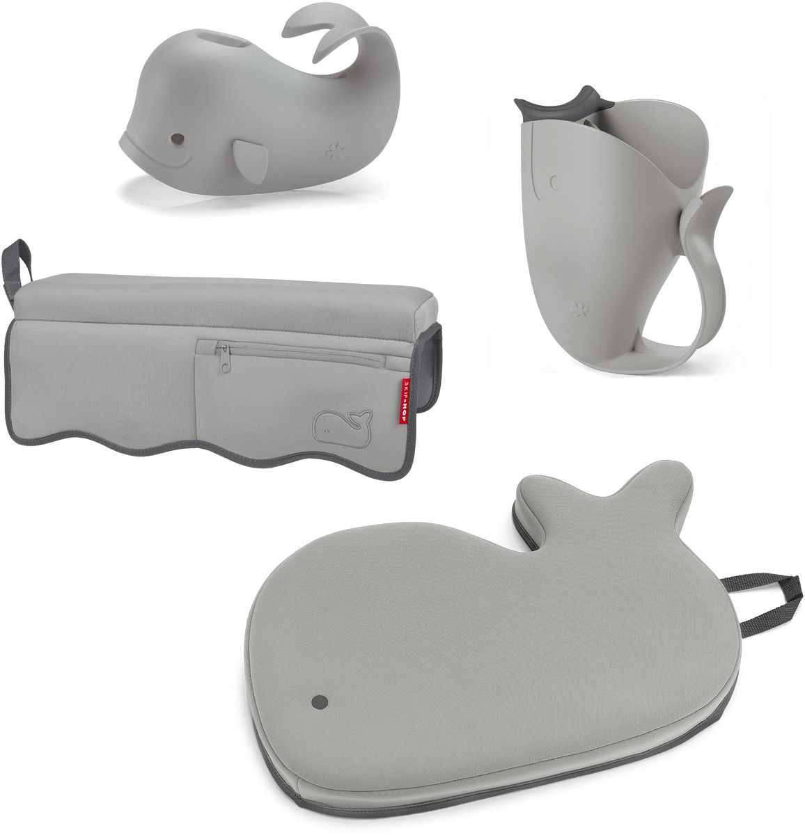 Moby Bathtime Essentials Kit - Grey