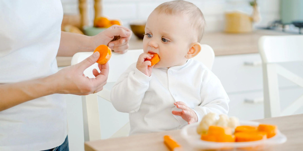 The immune-boosting benefits of vegetable-led weaning